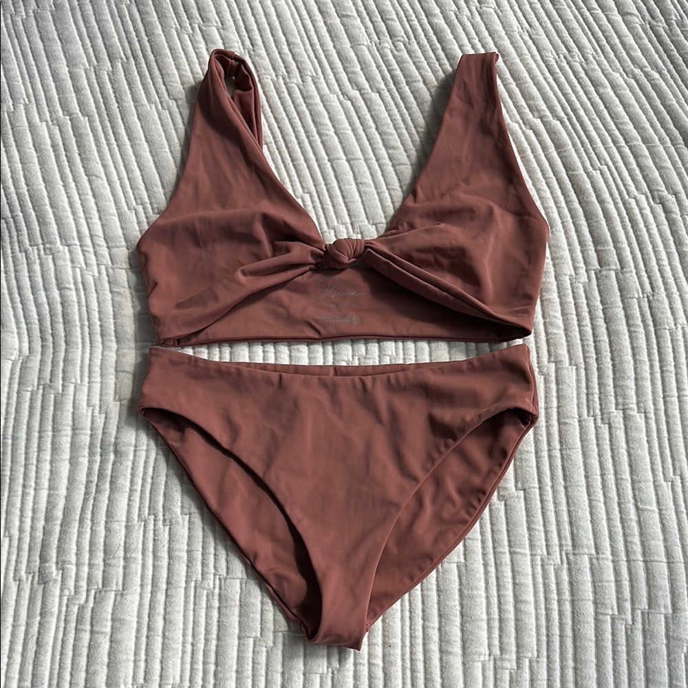 Brown Bikini Set